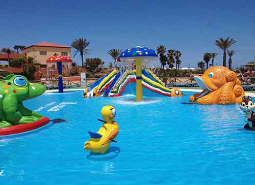 泳池水上樂園聚脲防水案例